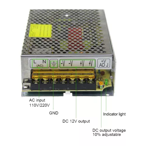 12V 10A 120W Power Adapter