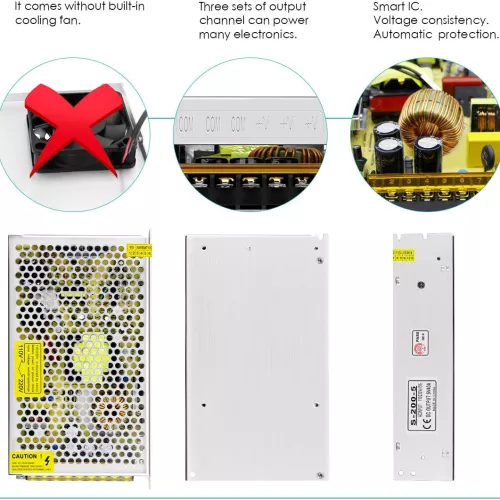 5 v 40A 200w power adapter