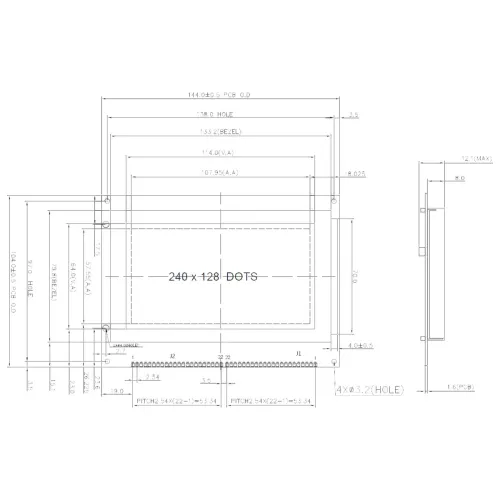 240128 lcd module blue